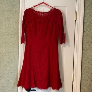 Eliza J size 8 red dress